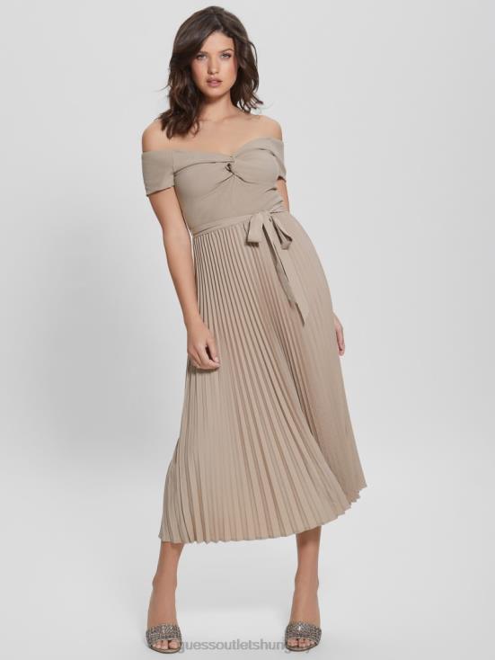 GUESS Summer Clay 8ZX4F302 Eco Erynn Belted Dress