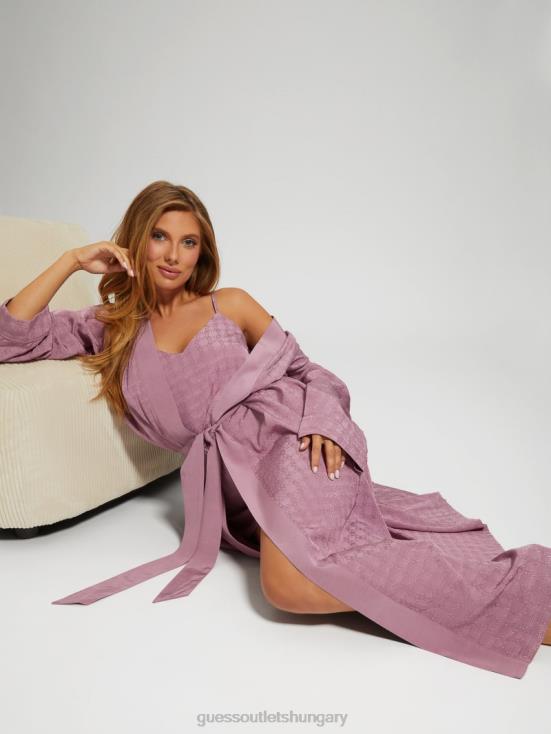 GUESS 4G Shiny Jacquard Winegar 8ZX4F1175 Doris Pajama Set