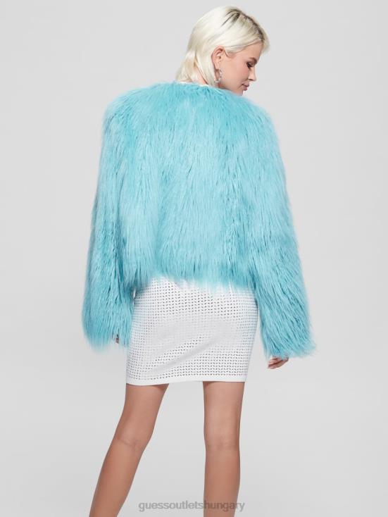 GUESS 427 Scholar Wash 8ZX4F1976 Nora Faux-Fur Jacket