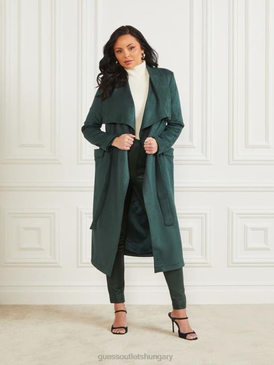 GUESS Chenille Green 8ZX4F1967 Hudson Cover-Up