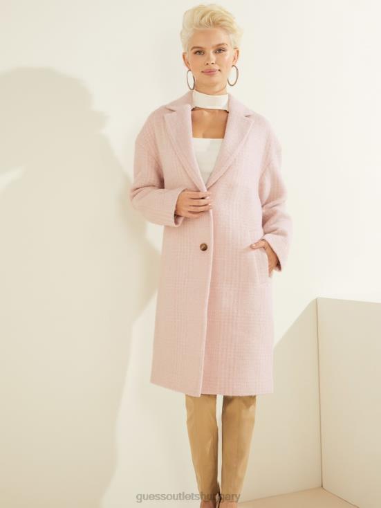 GUESS Delicate Petal 8ZX4F1818 Destiny Wool-Blend Coat