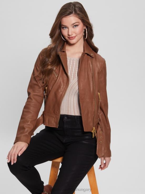 GUESS Foxy Luxe 8ZX4F1757 Camille Leather Jacket