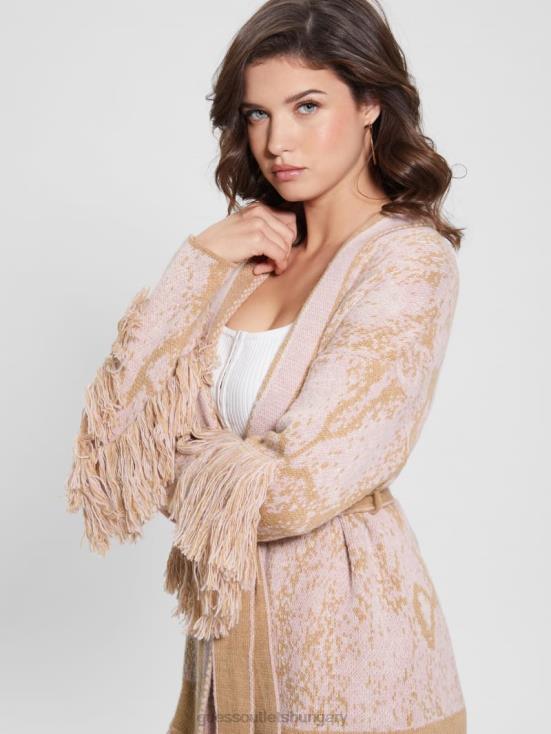 GUESS Rambling Snake Jacquard 8ZX4F1726 Nancy Jacquard Cardigan