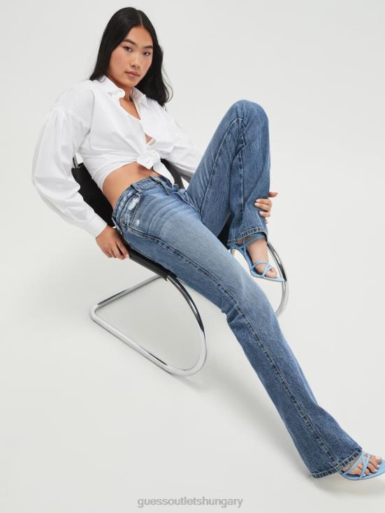 GUESS Blue Vibrations 8ZX4F45 Eco Sexy Straight Jeans