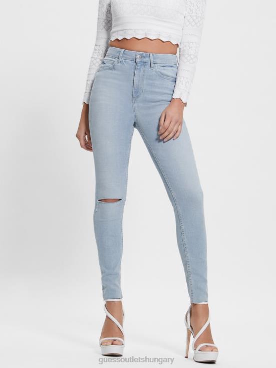 GUESS Celestite Indigo 8ZX4F69 Eco Icon High-Rise Skinny Jeans