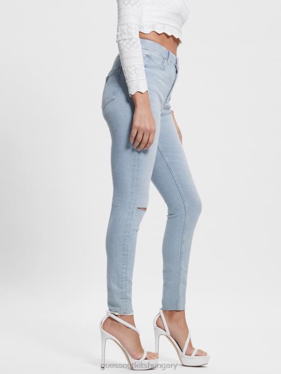 GUESS Celestite Indigo 8ZX4F69 Eco Icon High-Rise Skinny Jeans