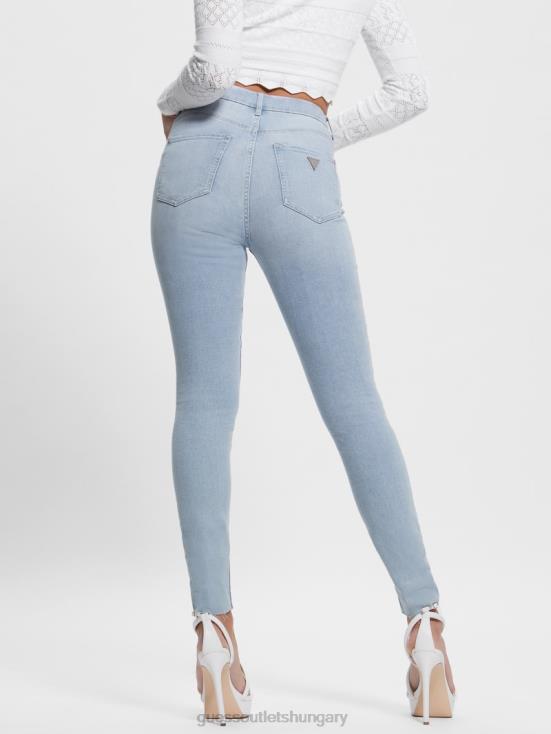 GUESS Celestite Indigo 8ZX4F69 Eco Icon High-Rise Skinny Jeans