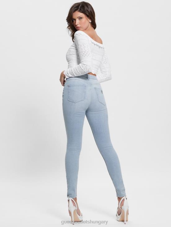 GUESS Celestite Indigo 8ZX4F69 Eco Icon High-Rise Skinny Jeans