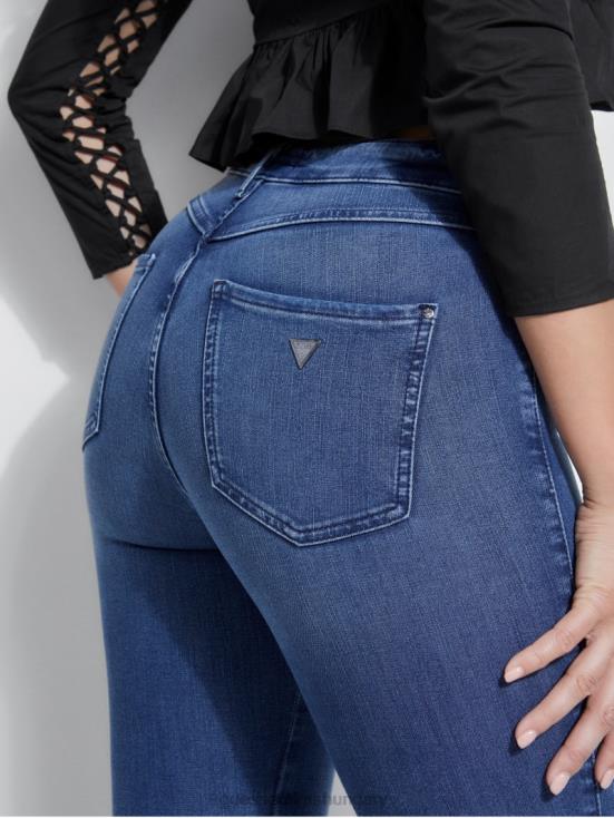 GUESS Delancey Wash 8ZX4F38 Eco 1981 High-Rise Skinny Jeans