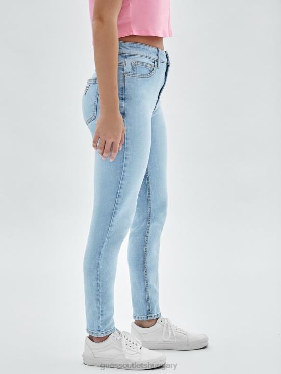 GUESS Go Broadway Lt Wash 8ZX4F185 Originals Kit Super High-Rise Skinny Jeans