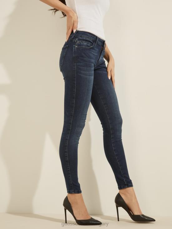 GUESS Luxe Medium Wash 8ZX4F187 Sexy Curve Mid-Rise Jeans