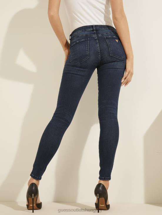 GUESS Luxe Medium Wash 8ZX4F187 Sexy Curve Mid-Rise Jeans