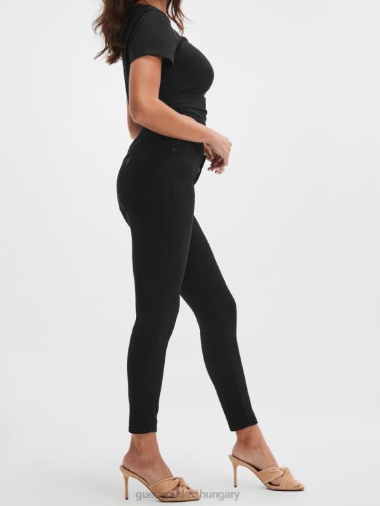 GUESS Overdye Black 8ZX4F63 Sexy Curve Mid-Rise Skinny Jeans