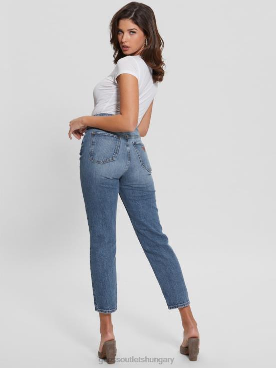 GUESS Pipe Dreams 8ZX4F142 Mom Jeans