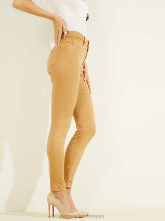 GUESS Sahara Sand Multi 8ZX4F226 Alpha High-Rise Skinny Jeans