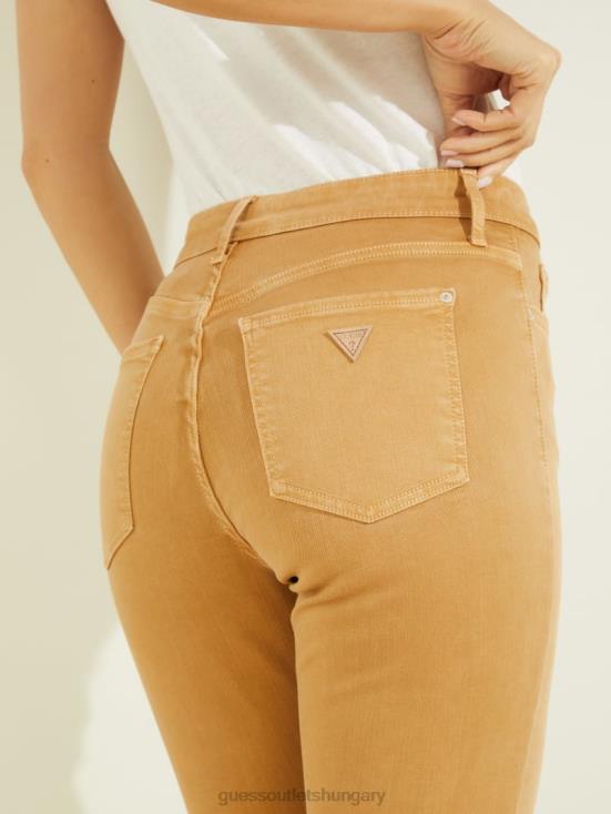 GUESS Sahara Sand Multi 8ZX4F226 Alpha High-Rise Skinny Jeans