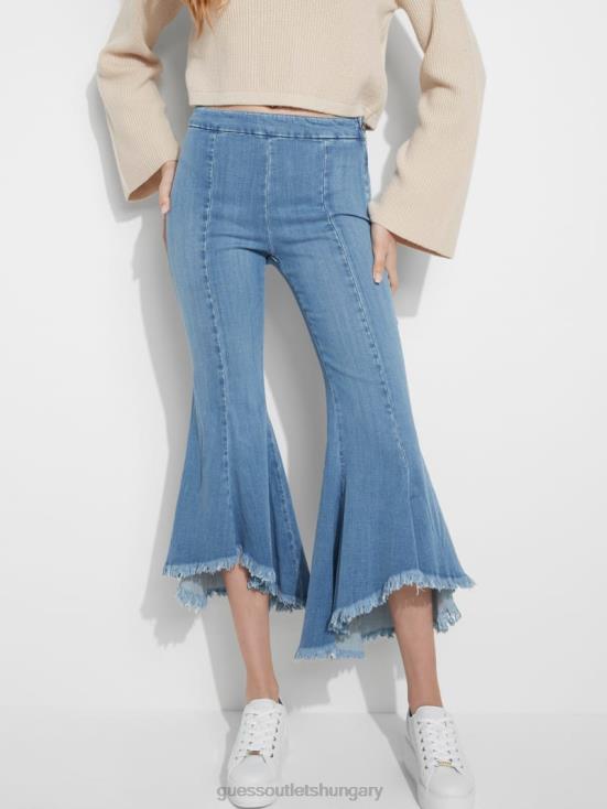 GUESS Sofia Wash 8ZX4F2 Sofia 1981 High-Rise Flared Jeans