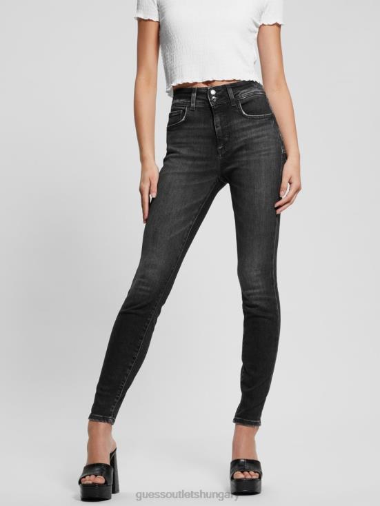 GUESS Station Black 8ZX4F51 Eco Shape-Up Skinny Denim Jeans