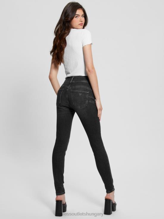 GUESS Station Black 8ZX4F51 Eco Shape-Up Skinny Denim Jeans