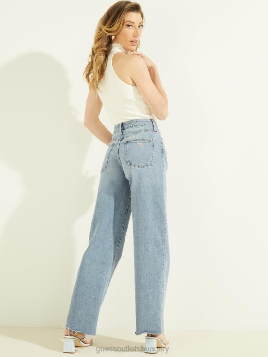 GUESS Venice Sea Wash 8ZX4F93 Eco \'90s High-Rise Boyfriend Jeans