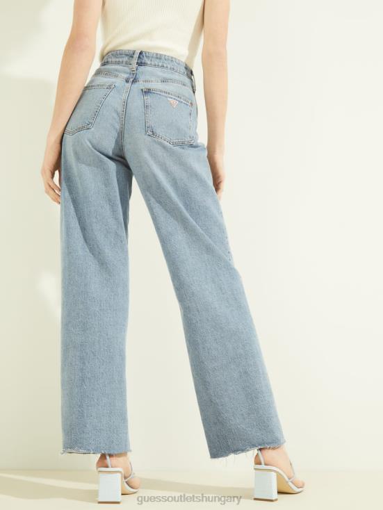 GUESS Venice Sea Wash 8ZX4F93 Eco \'90s High-Rise Boyfriend Jeans