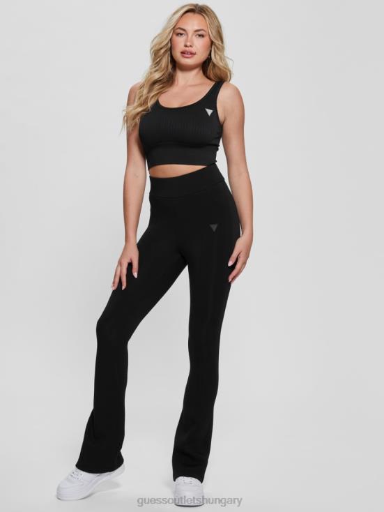 GUESS Black 8ZX4F2109 Eco Allie Bootcut Leggings