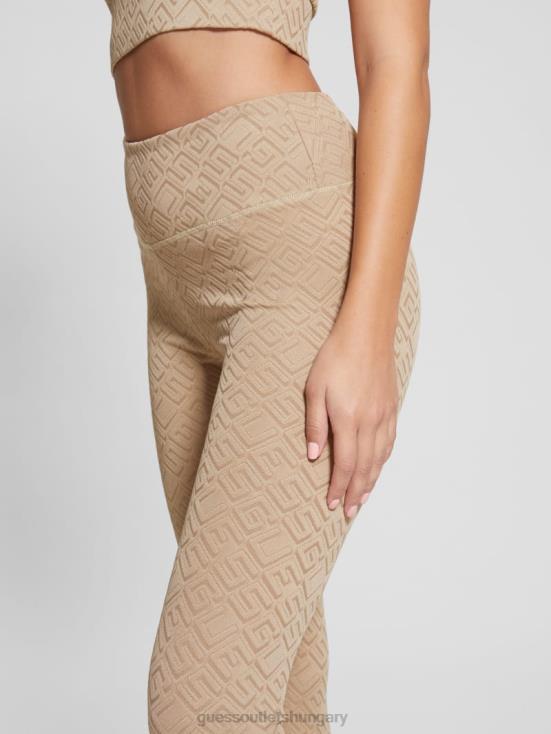 GUESS G-Embossed Thermal Clay 8ZX4F2384 Dana Logo Leggings
