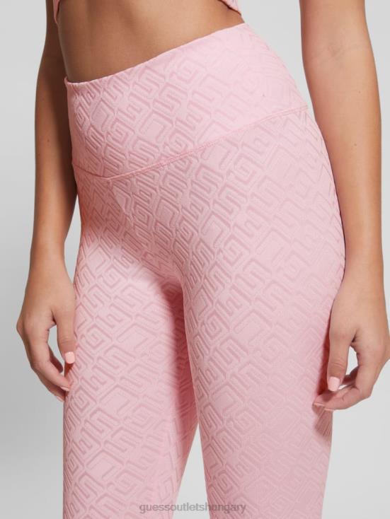 GUESS G-Embossed Washed Out Pin 8ZX4F2352 Dana Logo Leggings