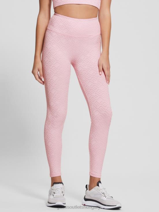 GUESS G-Embossed Washed Out Pin 8ZX4F2352 Dana Logo Leggings
