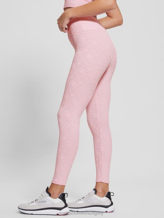 GUESS G-Embossed Washed Out Pin 8ZX4F2352 Dana Logo Leggings