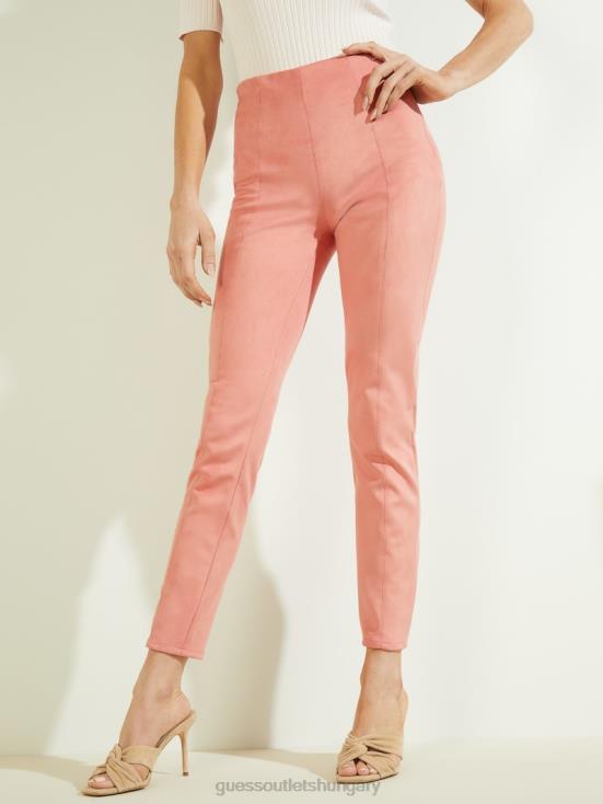 GUESS Midsummer Rose 8ZX4F2337 Maya Faux-Suede Leggings