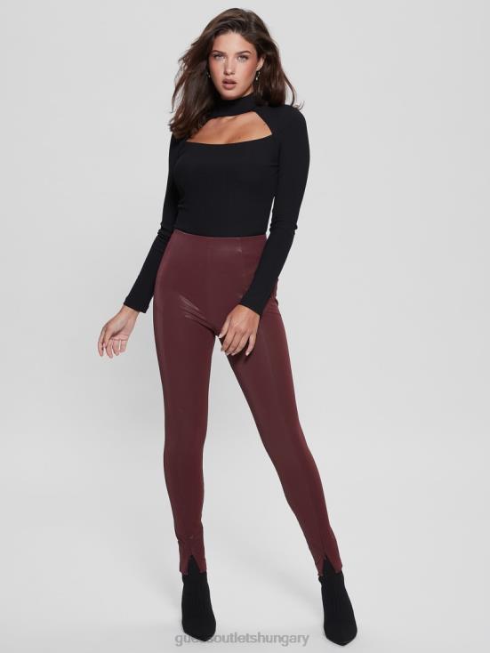 GUESS Mystic Wine 8ZX4F2409 Katt Corset Leggings