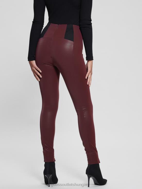 GUESS Mystic Wine 8ZX4F2409 Katt Corset Leggings