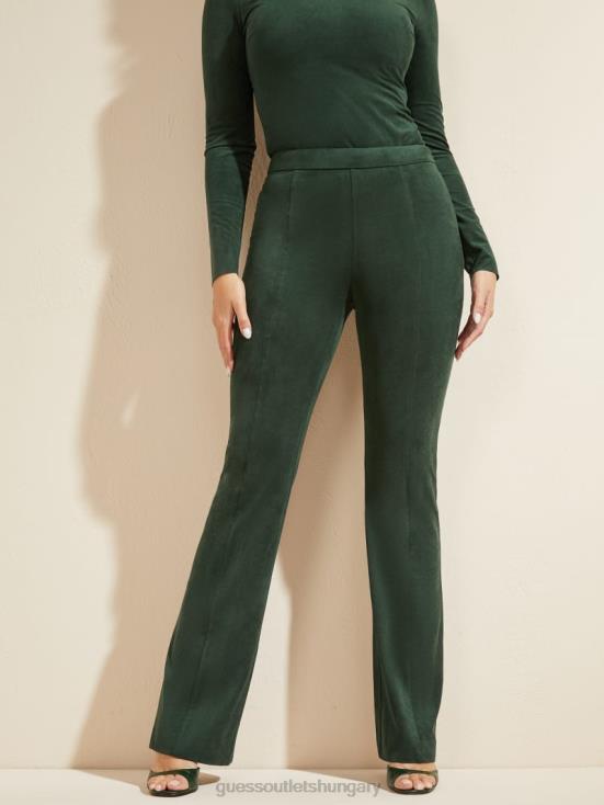GUESS Chenille Green 8ZX4F2428 Leonie Pant