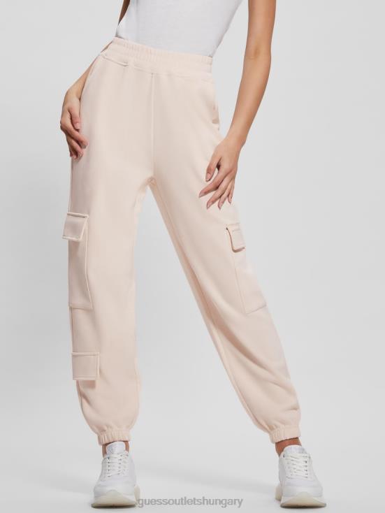 GUESS Neutral Milk 8ZX4F2114 Euphemia Cargo Sweatpants