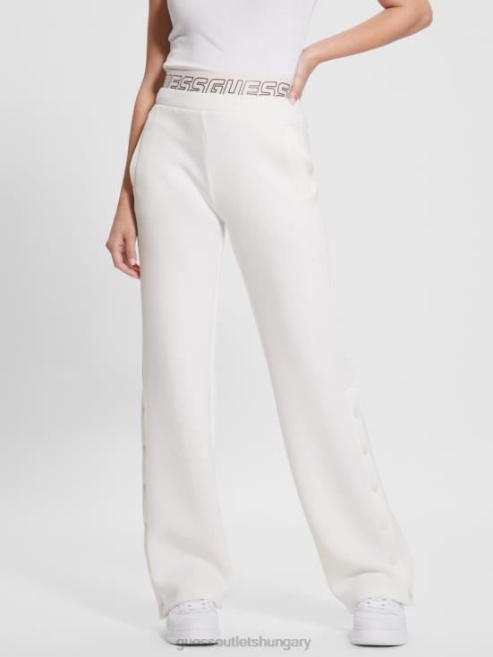 GUESS Ocean Salt 8ZX4F2037 Eco Aletha Scuba-Knit Active Pants