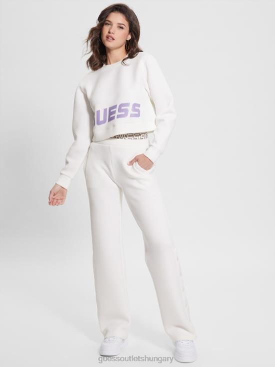 GUESS Ocean Salt 8ZX4F2037 Eco Aletha Scuba-Knit Active Pants