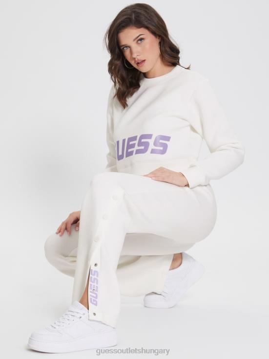 GUESS Ocean Salt 8ZX4F2037 Eco Aletha Scuba-Knit Active Pants