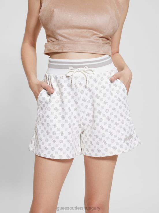 GUESS Aop Milk Ologram 8ZX4F2087 Aggie Logo Shorts