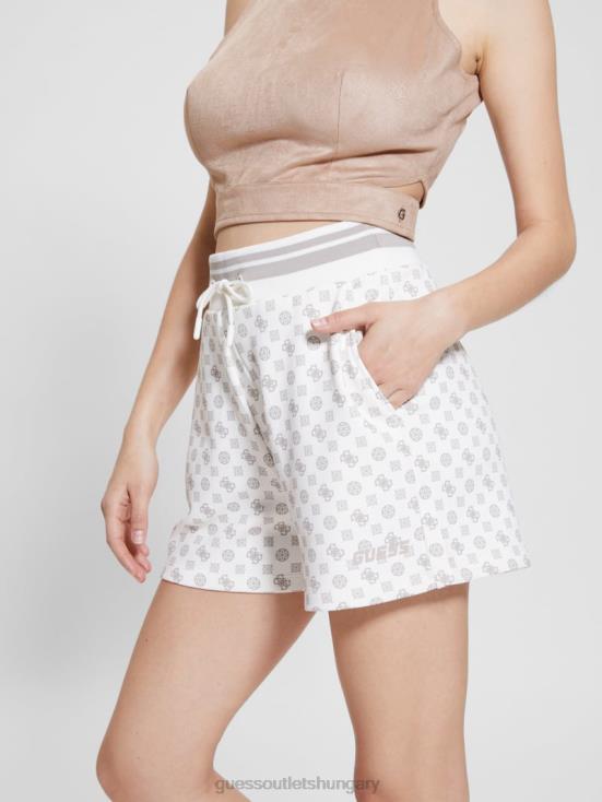 GUESS Aop Milk Ologram 8ZX4F2087 Aggie Logo Shorts
