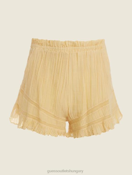 GUESS Butter Corn Multi 8ZX4F2247 Lensie Shorts