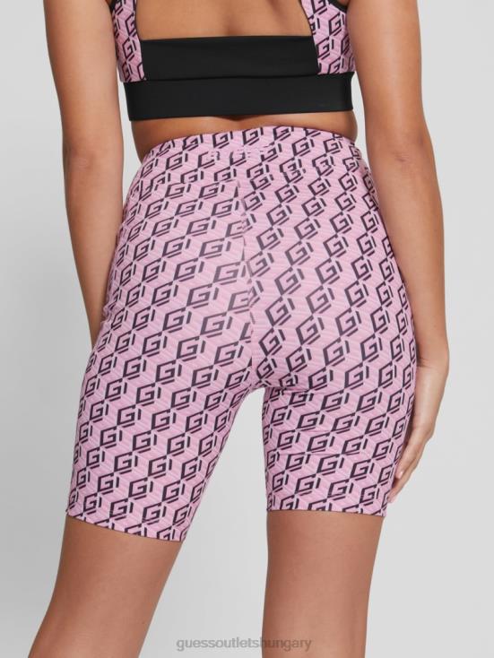 GUESS G Cube Pink Combo 8ZX4F2303 Eco Debra Biker Shorts
