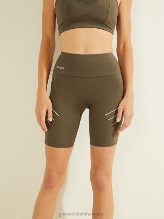 GUESS General Brown 8ZX4F2483 Dalia Biker Shorts