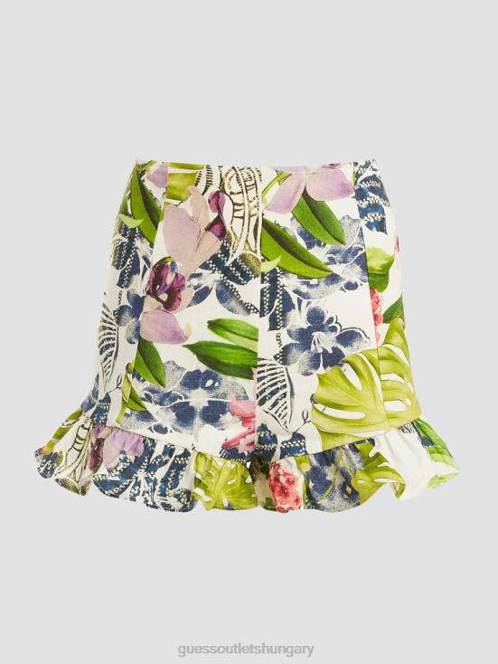 GUESS Island Fancy 8ZX4F2216 Eco Mayara Linen Shorts