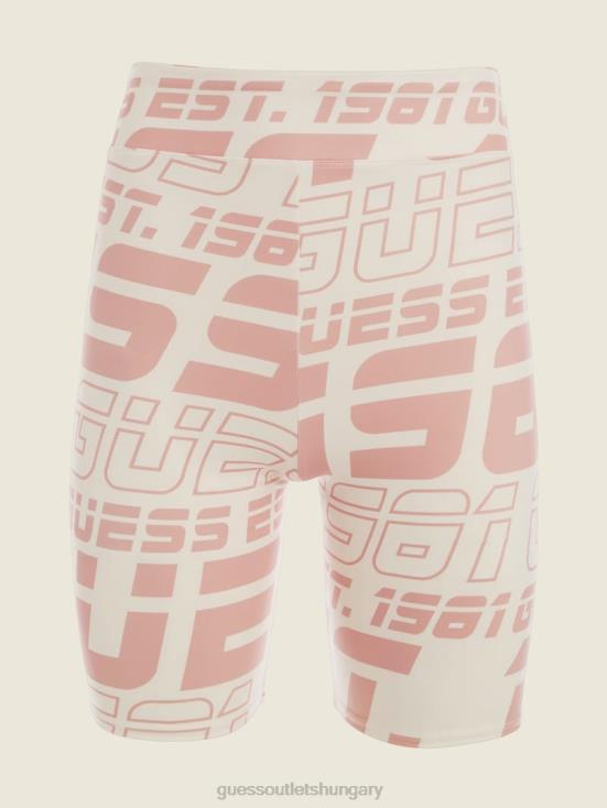 GUESS Macro Lettering Light Pin 8ZX4F2334 Cathleen Biker Shorts