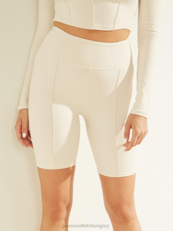 GUESS Muted Stone 8ZX4F2329 Coline Biker Shorts