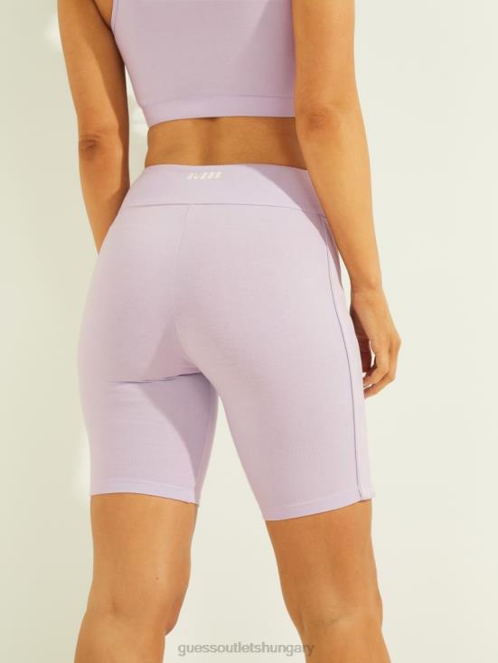 GUESS Wisteria Petal 8ZX4F2325 Eco Doreen Biker Shorts