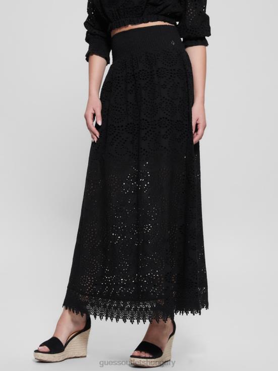 GUESS Black 8ZX4F2023 Sangallo Rafa Long Skirt