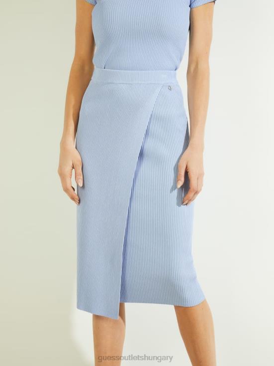 GUESS Coronado Blue 8ZX4F2412 Yvette Sweater Skirt
