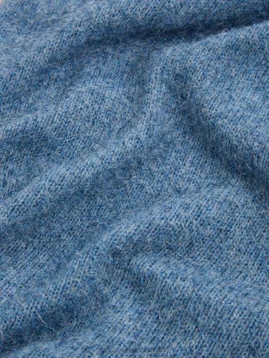 GUESS Nordic Sea Multi 8ZX4F2355 Tinsley Fuzzy Sweater Skirt